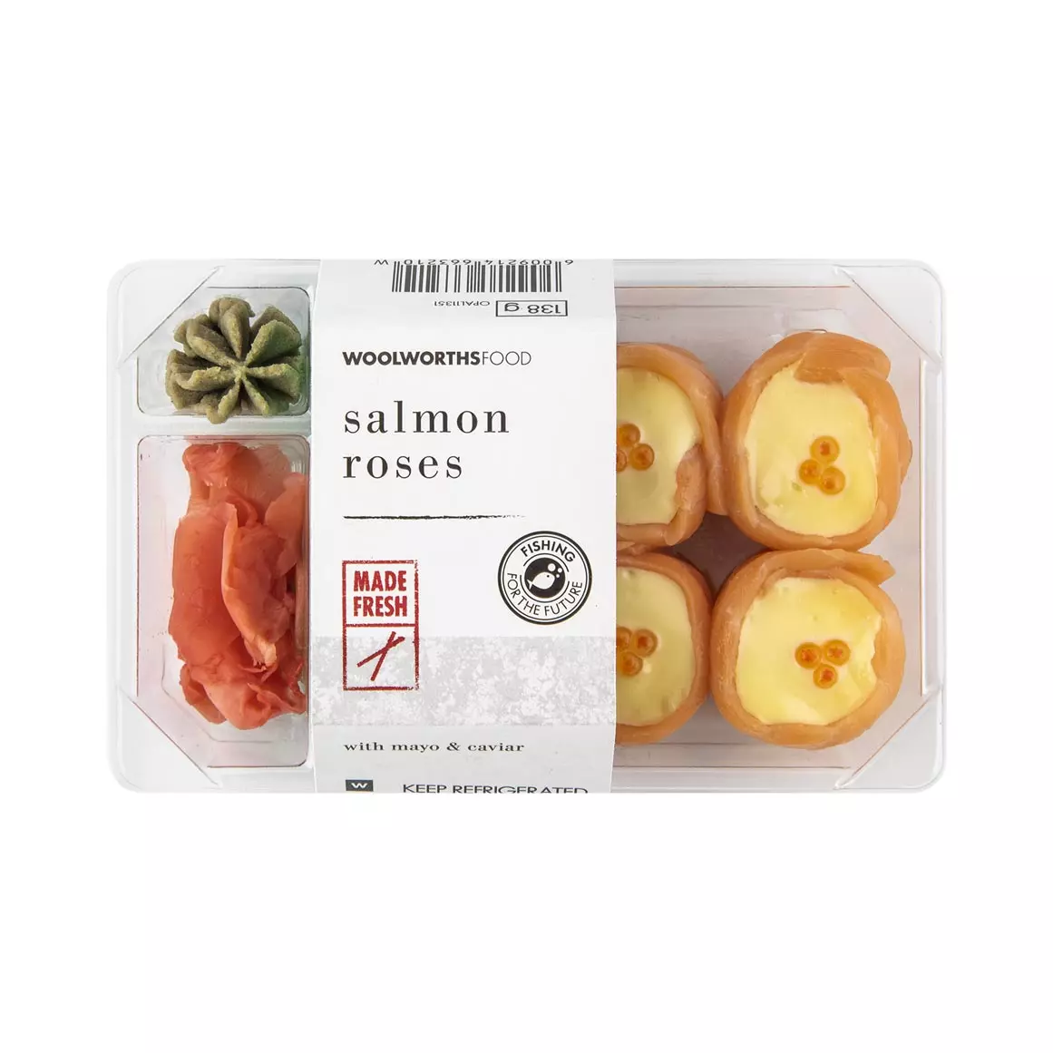 Salmon Roses 138g Salmon Roses 138g