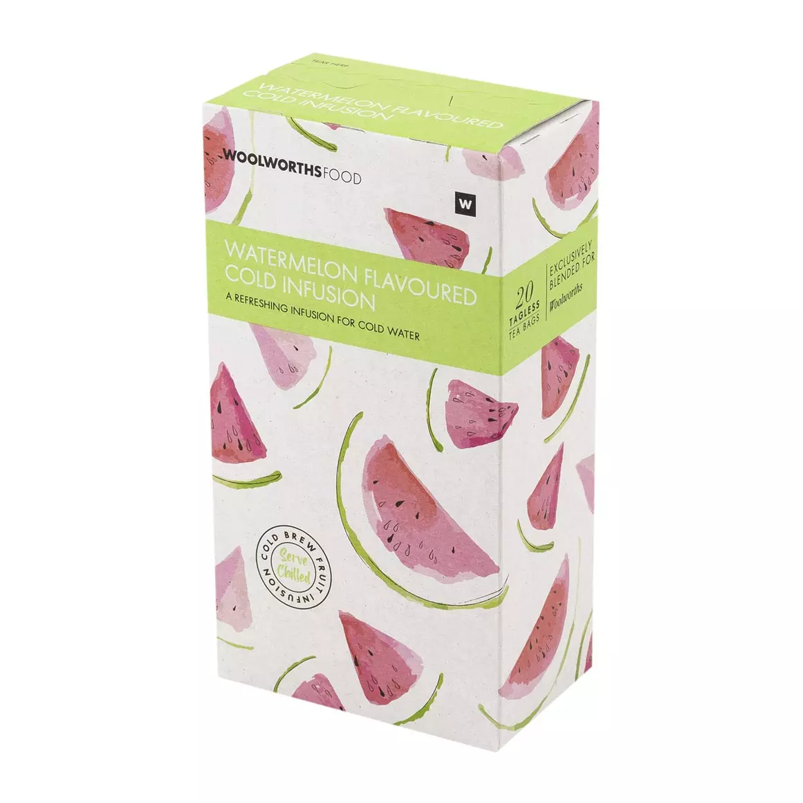 Watermelon Flavoured Cold Infusion Tea Bags 20pk