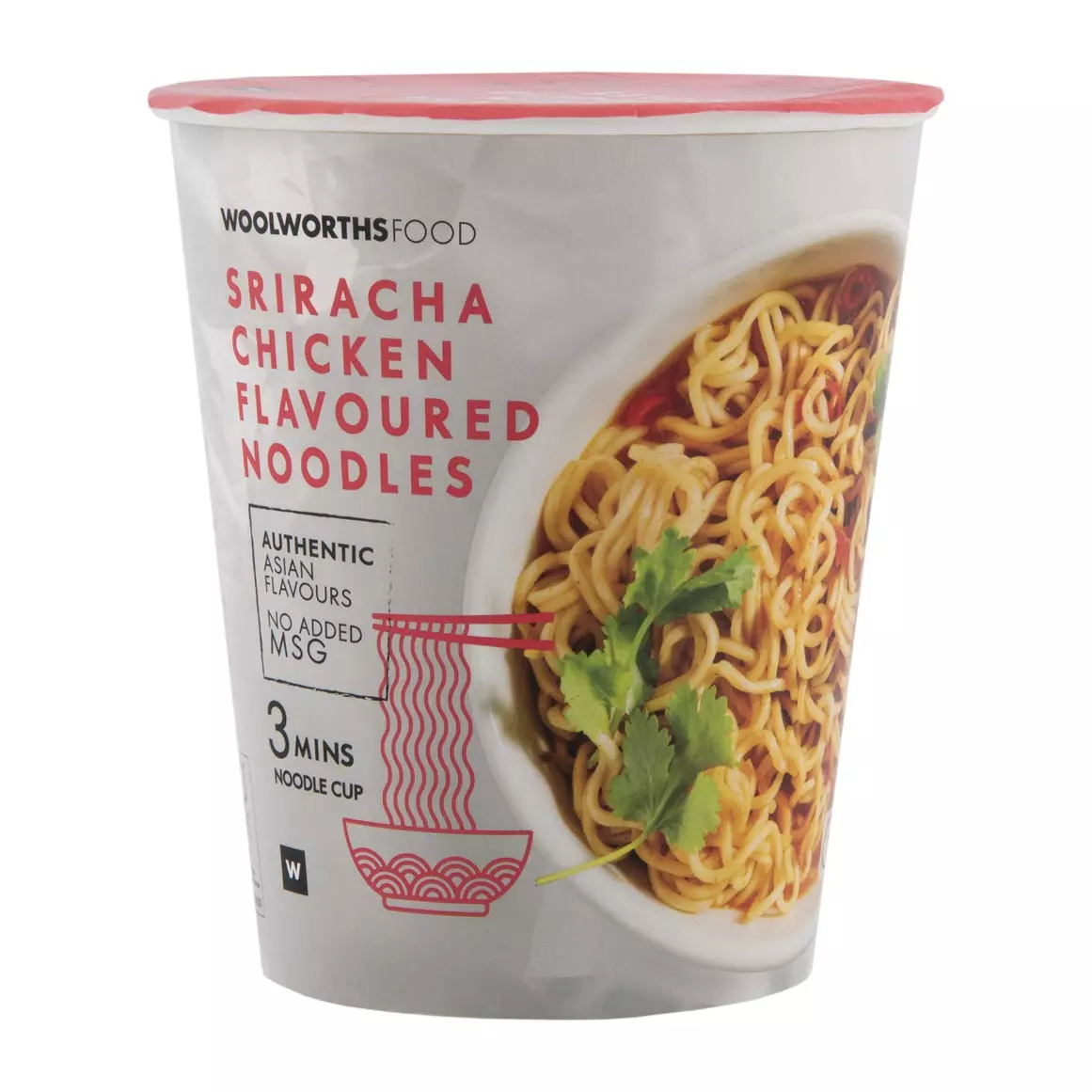 Sriracha Chicken Flavoured Noodles Cup 64g