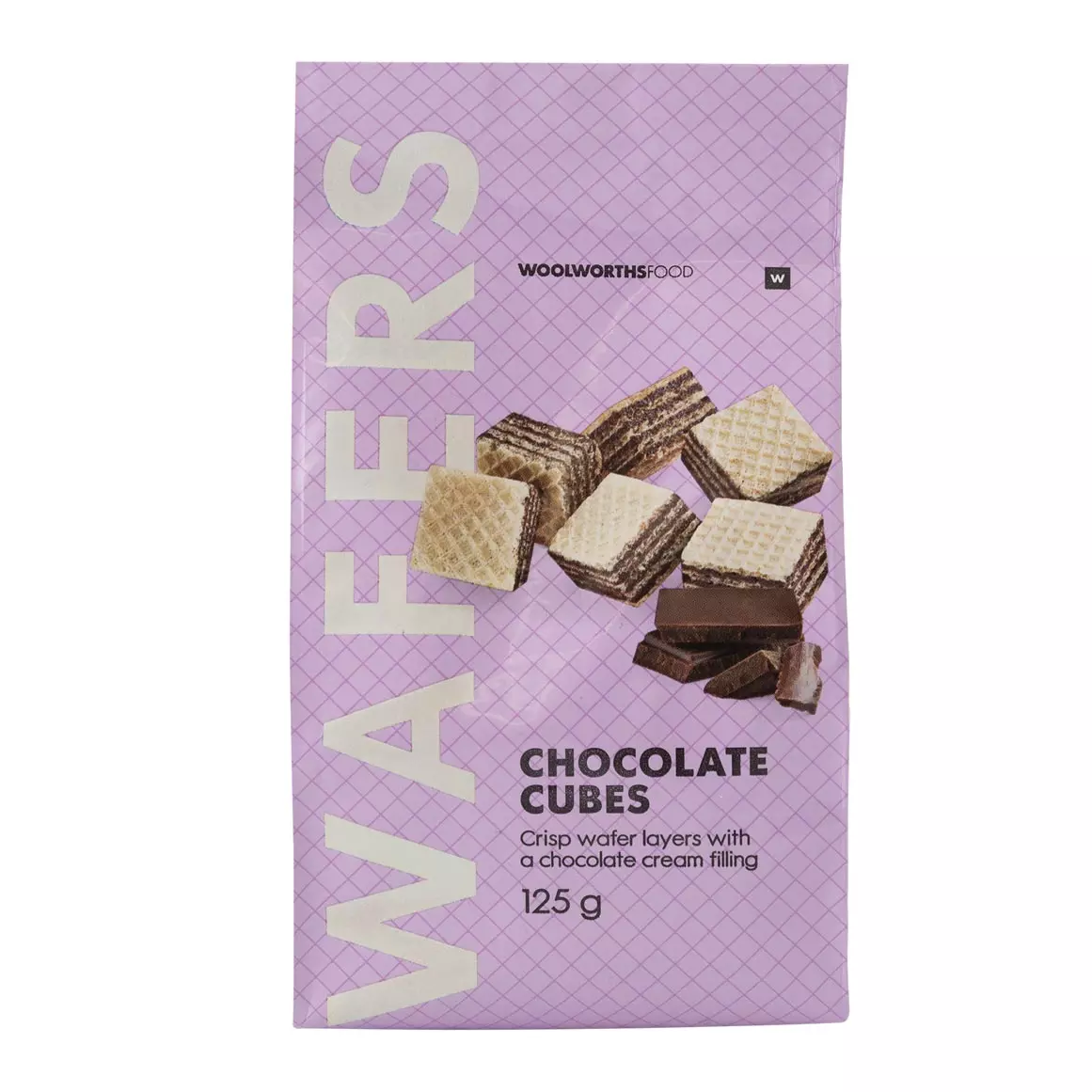 Chocolate Wafer Cubes 125g Chocolate Wafer Cubes 125g