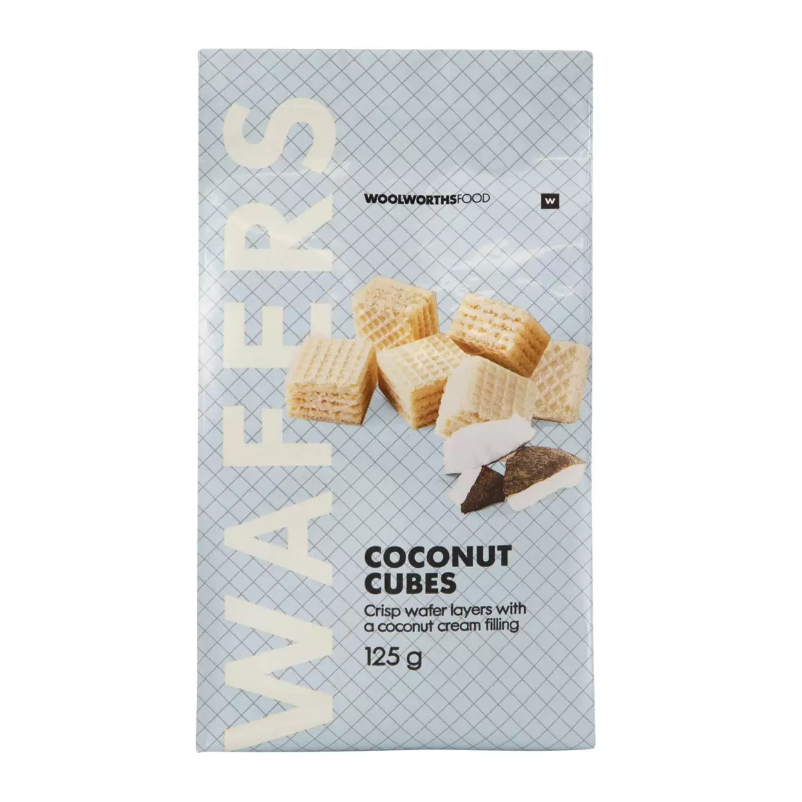 Coconut Wafer Cubes 125g Coconut Wafer Cubes 125g