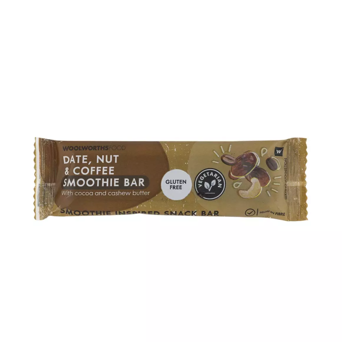 Date, Nut and Coffee Smoothie Bar 40g Date, Nut and Coffee Smoothie Bar 40g