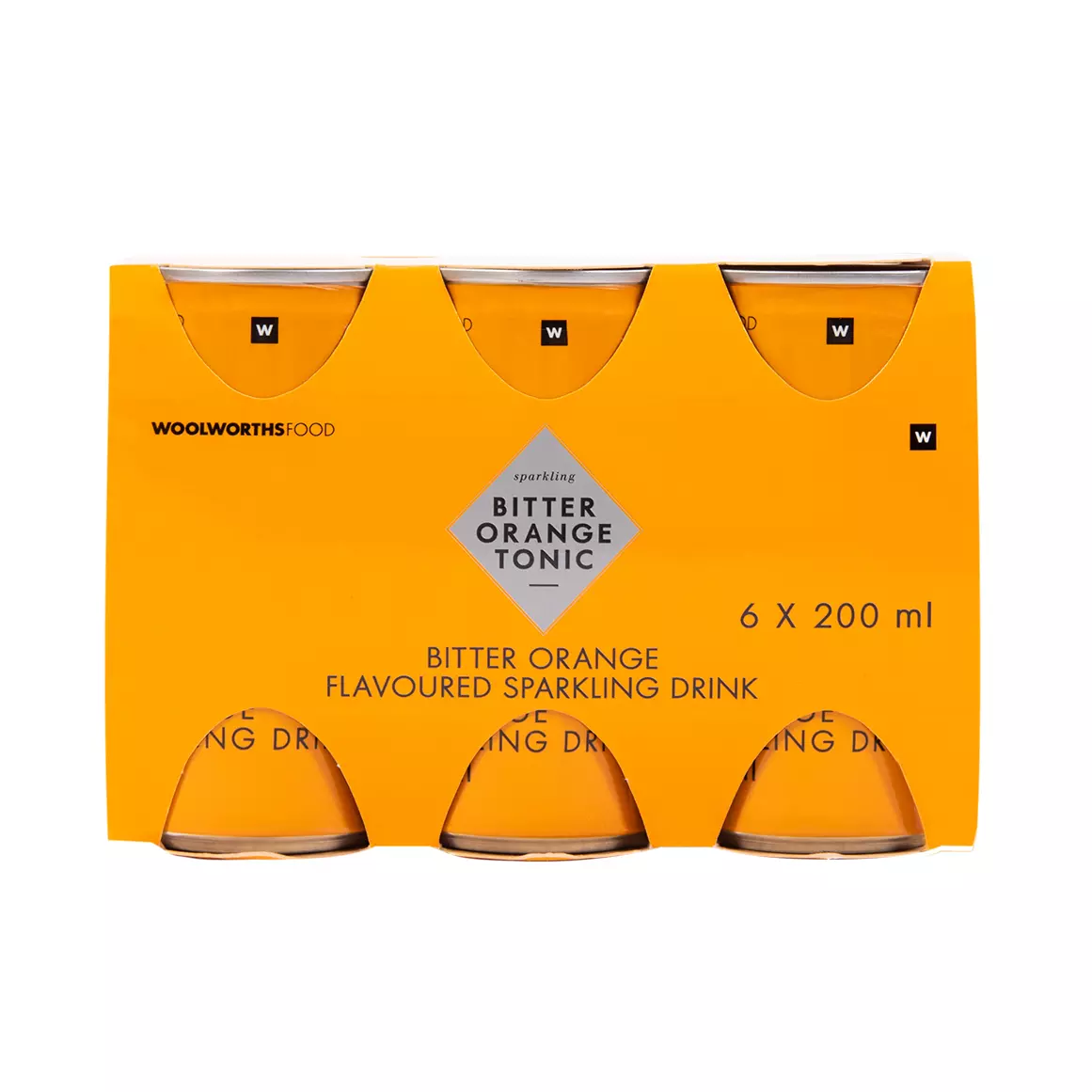 Bitter Orange Flavoured Sparkling Tonic 6x200ml can Bitter Orange Flavoured Sparkling Tonic 6x200ml can