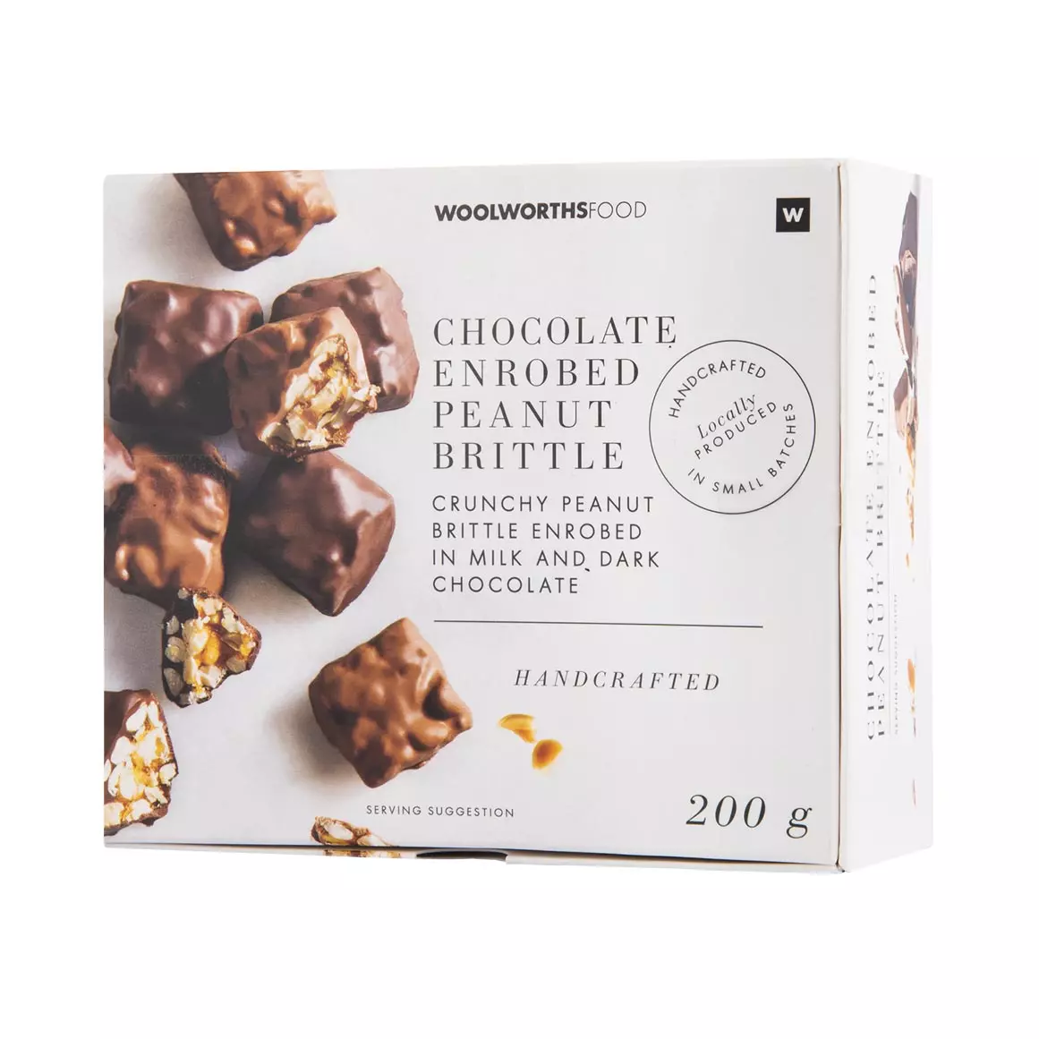 Chocolate Enrobed Peanut Brittle 200g Chocolate Enrobed Peanut Brittle 200g