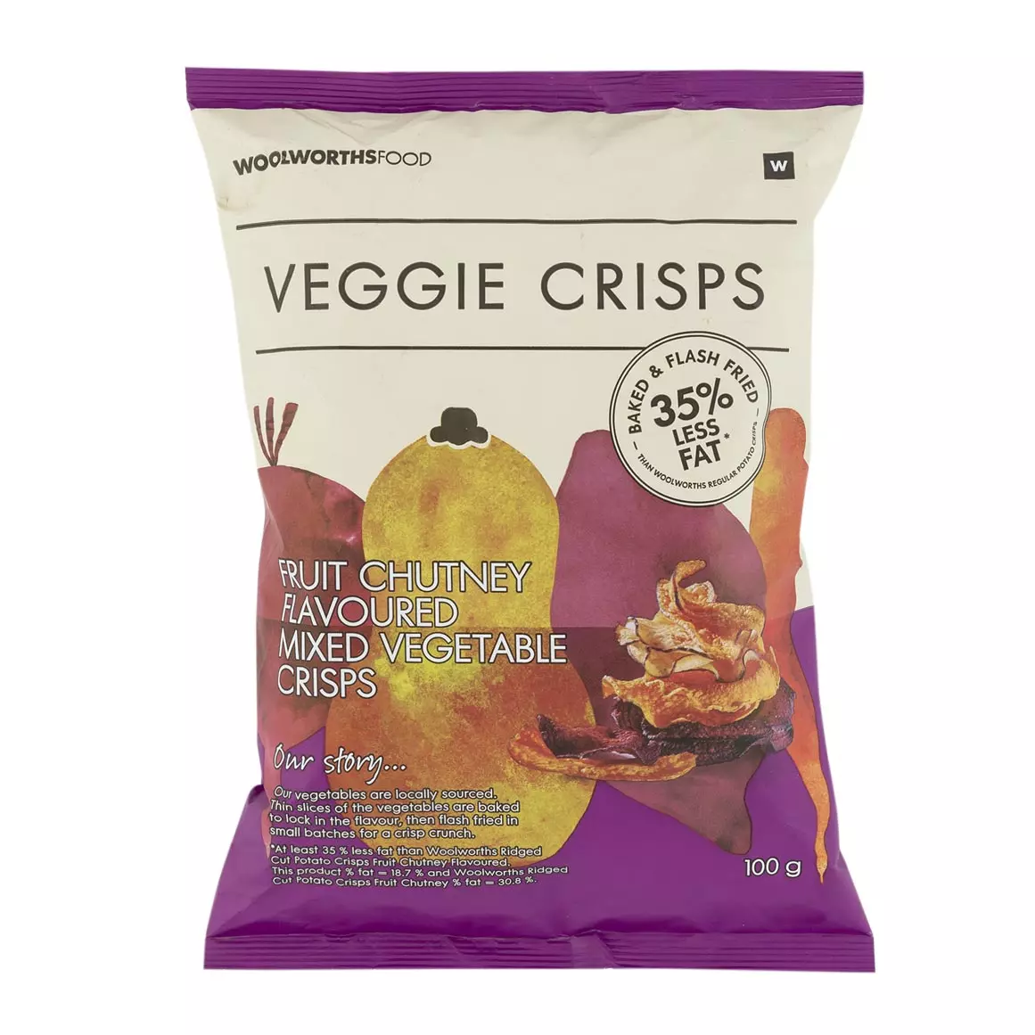 Fruit Chutney Mixed Vegetable Crisps 100g Fruit Chutney Mixed Vegetable Crisps 100g