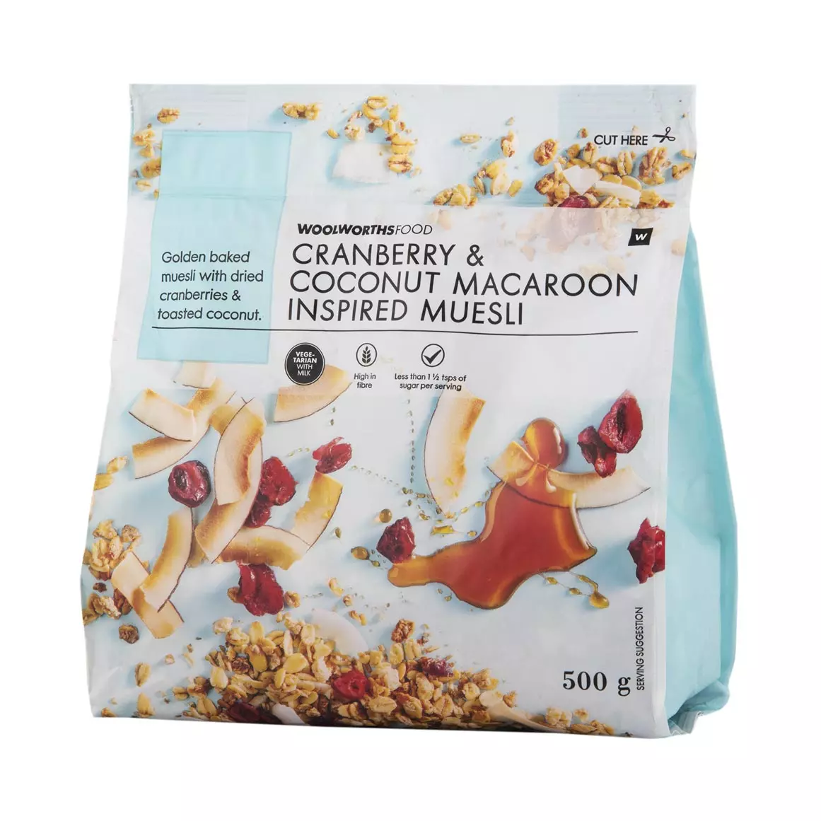 Cranberry and Coconut Macaroon Inspired Muesli 500g