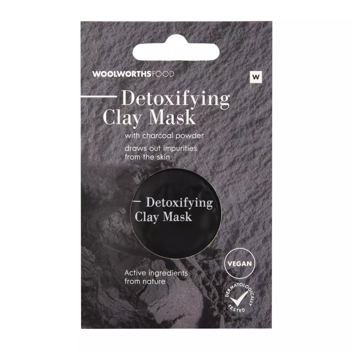 Charcoal Powder Detoxifying Clay Mask Sachet 10ml