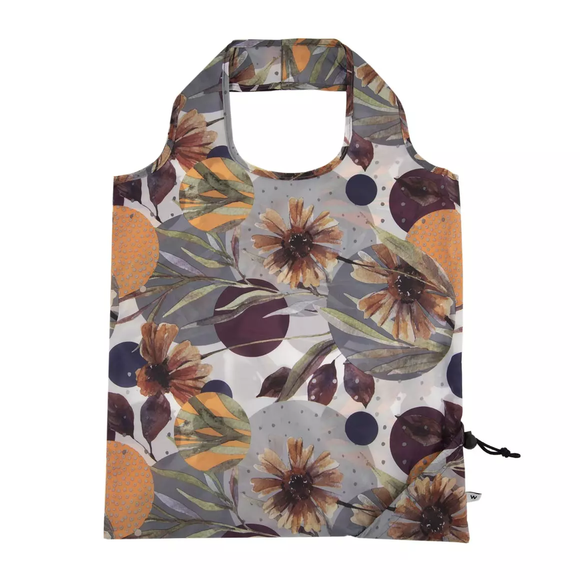 Floral Easy Fold Reusable Shopper