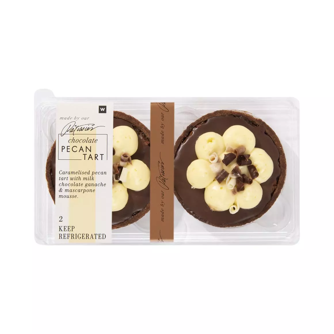 Chocolate Pecan Tarts 2pk Chocolate Pecan Tarts 2pk