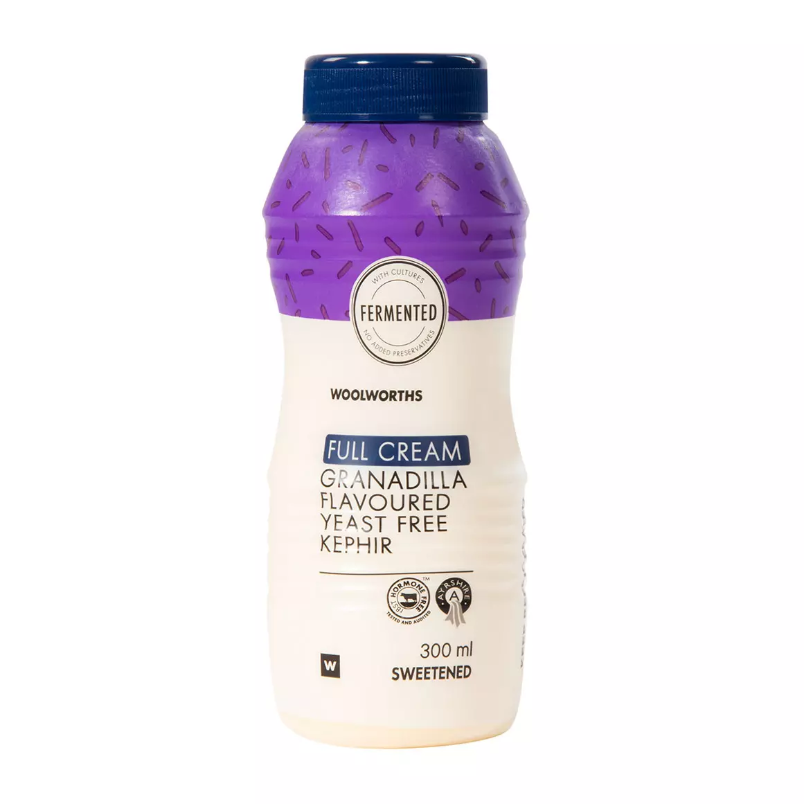 Ayrshire Full Cream Granadilla Yeast Free Kephir 300ml