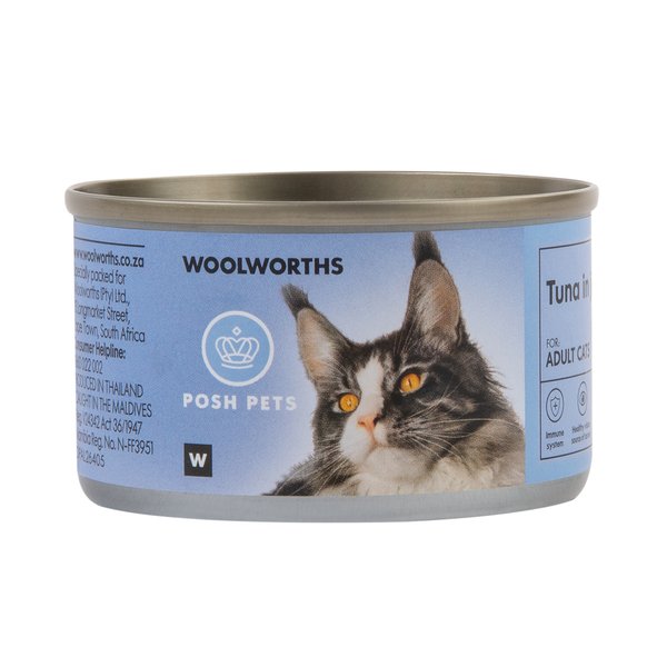 Posh Pets Tuna in Jelly Adult Cat Food 85g Posh Pets Tuna in Jelly Adult Cat Food 85g