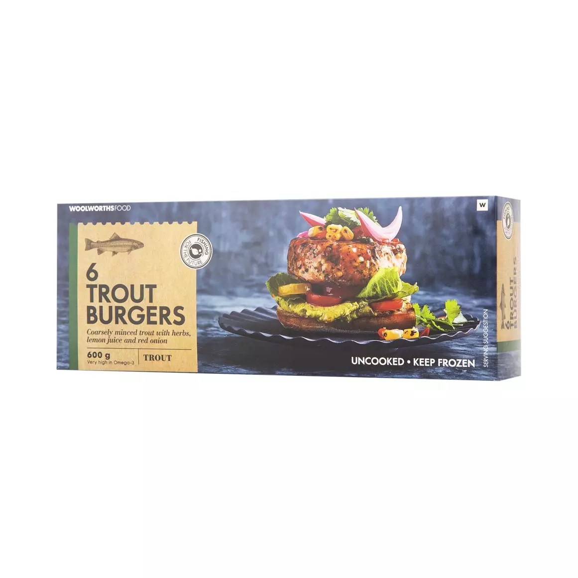 Frozen Trout Burgers 6pk Frozen Trout Burgers 6pk