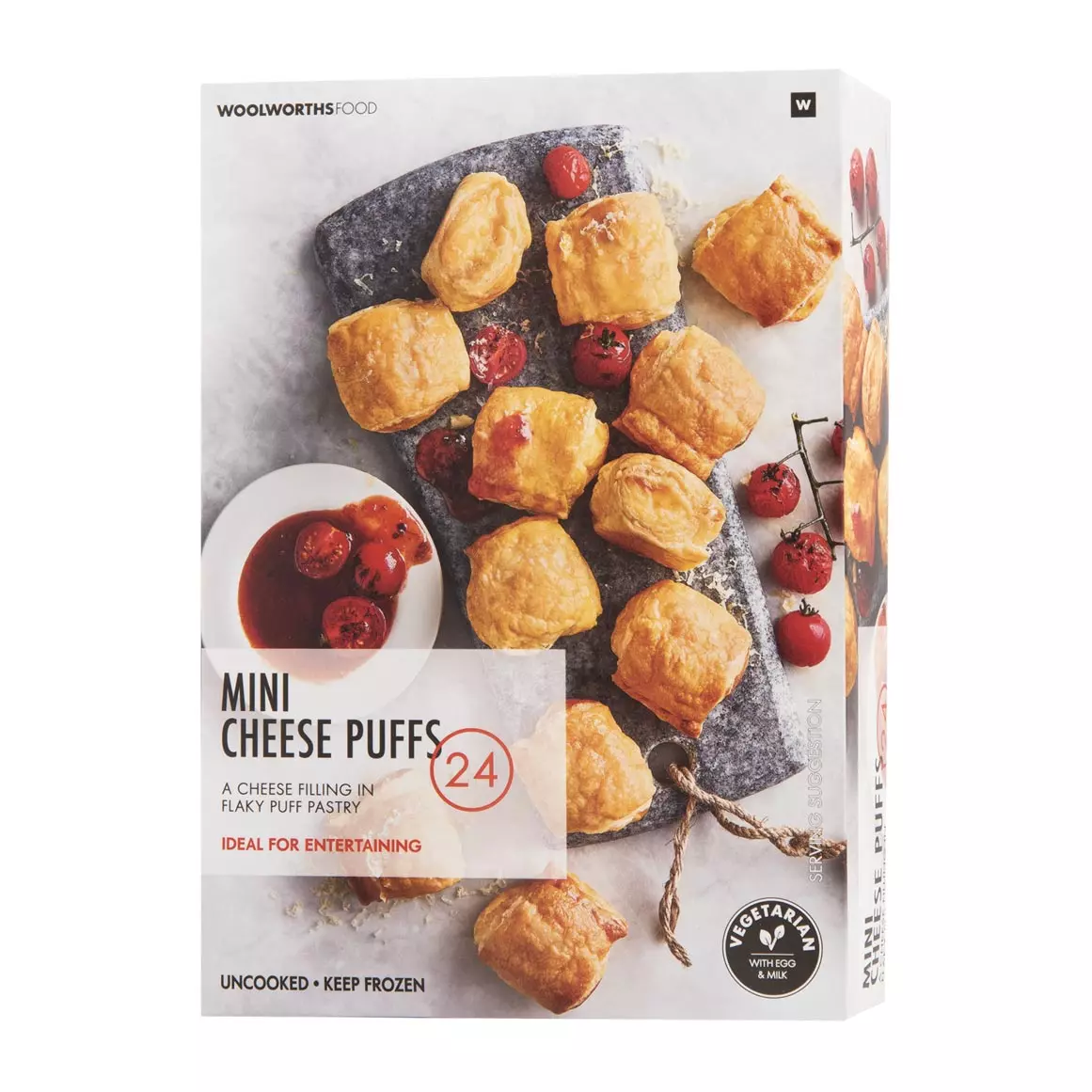 Frozen Mini Cheese Puffs 24pk Frozen Mini Cheese Puffs 24pk