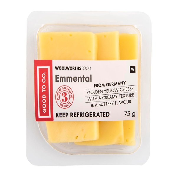 Emmental Cheese 75g Emmental Cheese 75g