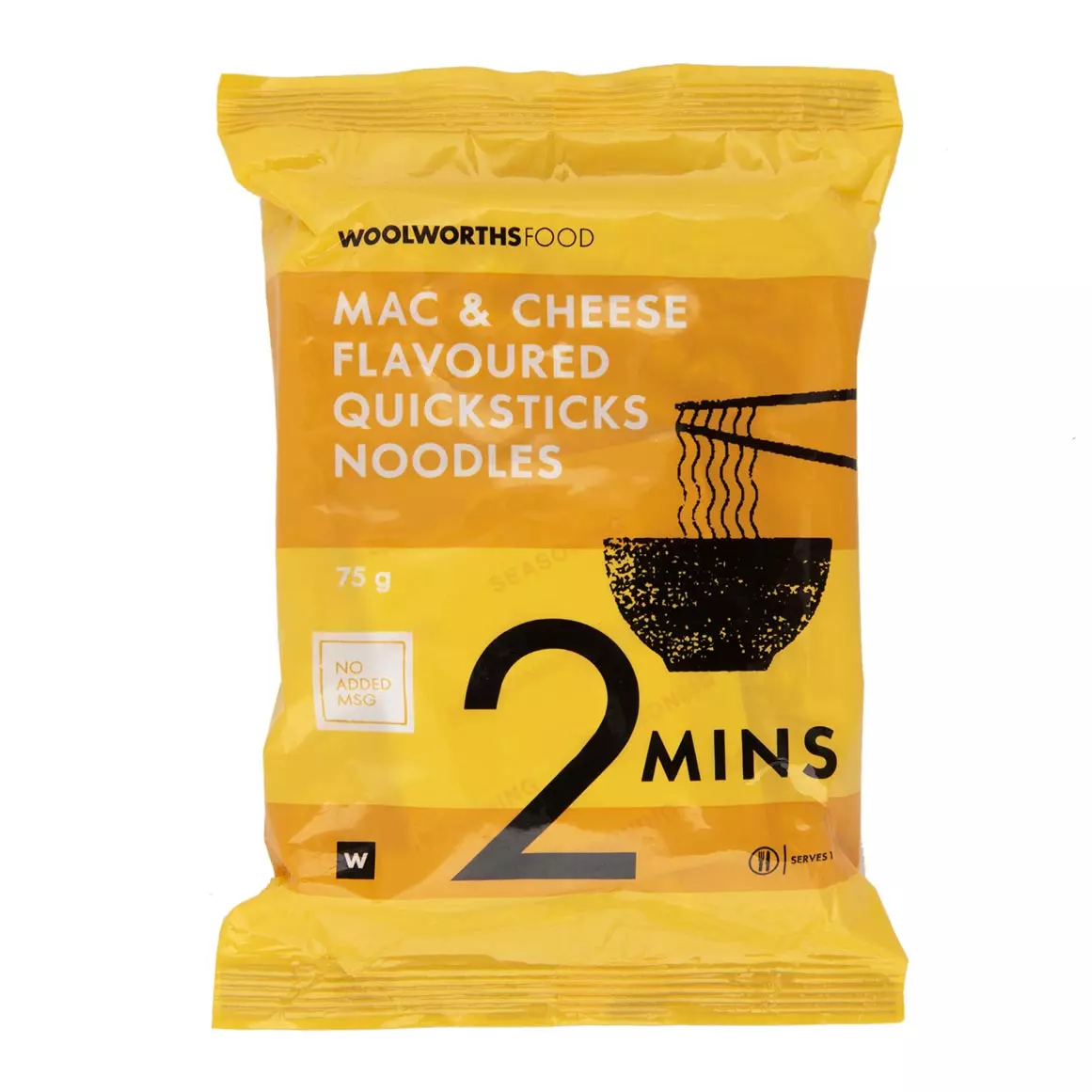 Mac and Cheese Flavoured Quicksticks Noodles 75g Mac and Cheese Flavoured Quicksticks Noodles 75g