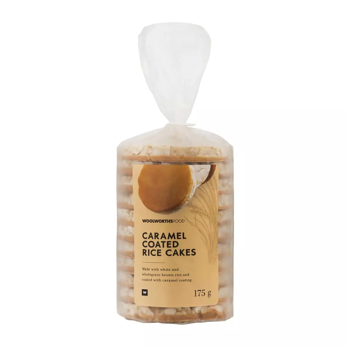 Caramel Coated Rice Cakes 175g Caramel Coated Rice Cakes 175g