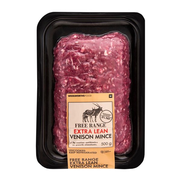 Free Range Extra Lean Venison Mince 500g