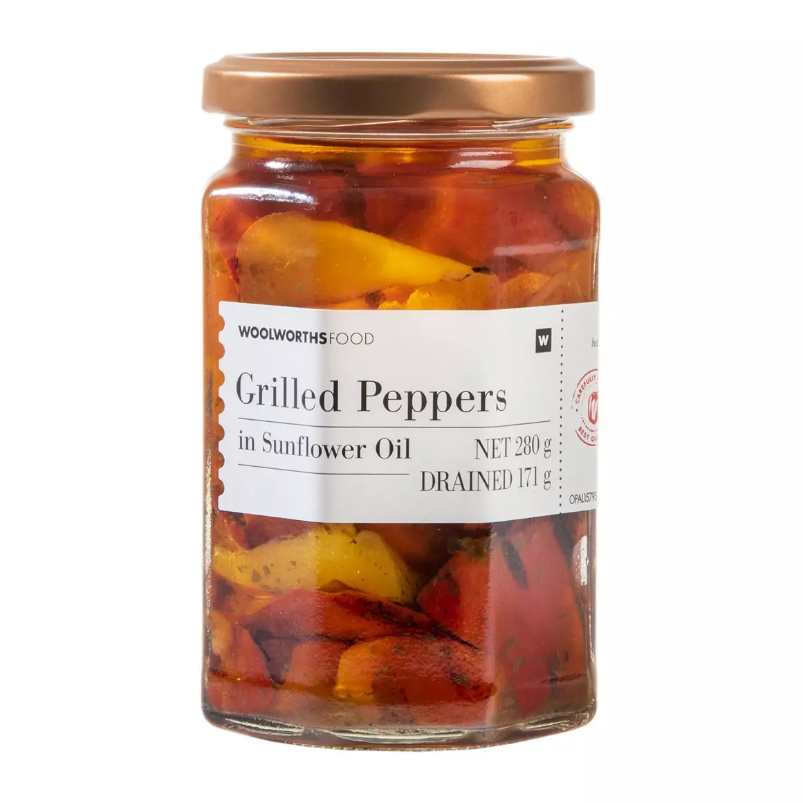 Grilled Peppers in Sunflower Oil 280g