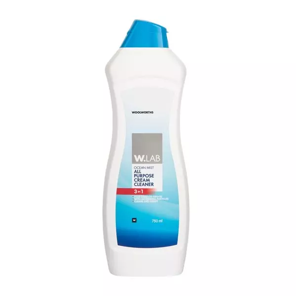 W.LAB Ocean Mist 3 in 1 All Purpose Cream Cleaner 750ml