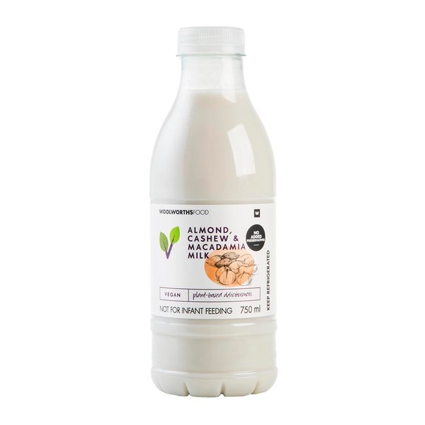 Plant Powered™ Almond, Cashew & Macadamia Milk 750ml Plant Powered™ Almond, Cashew & Macadamia Milk 750ml