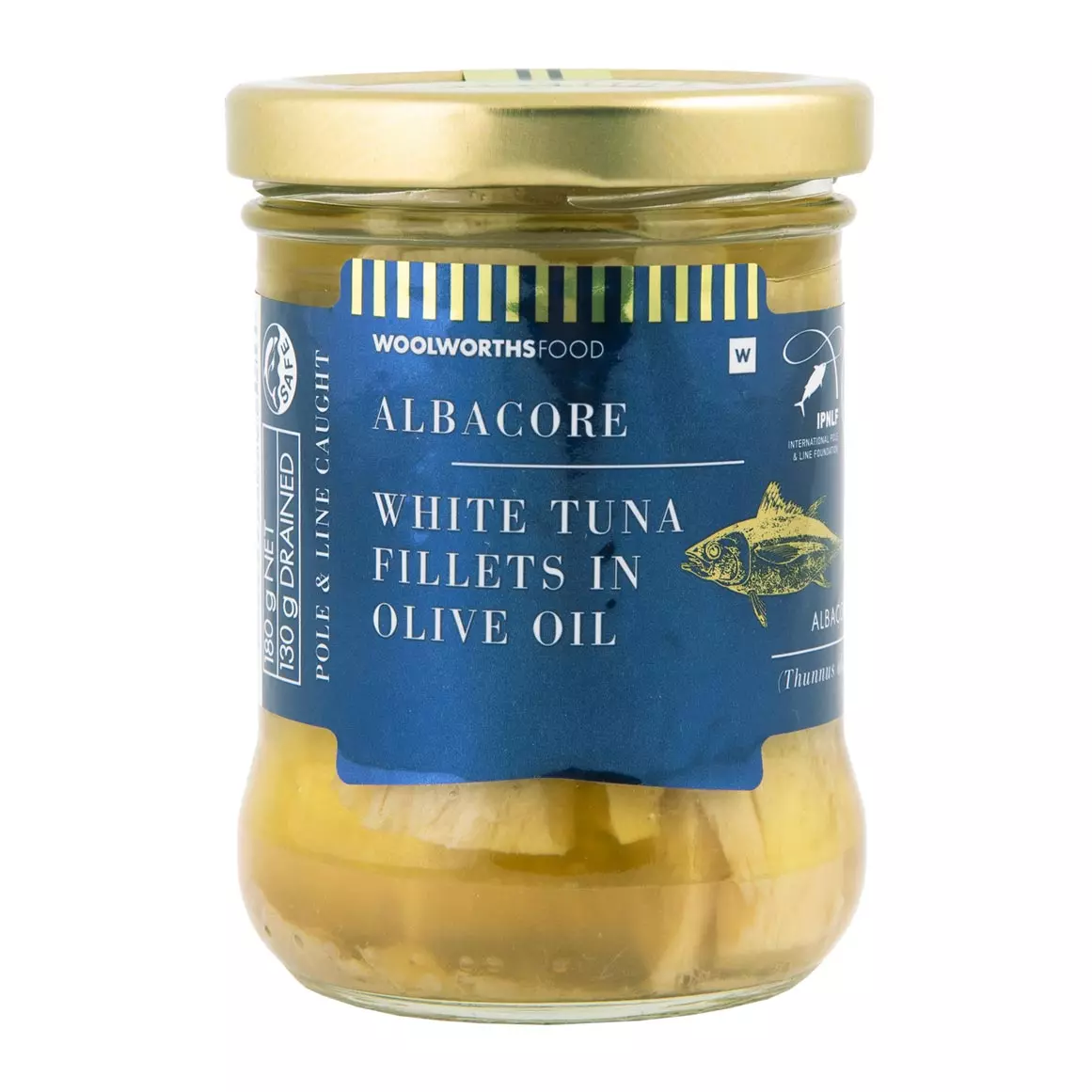 Albacore White Tuna Fillets in Olive Oil 180g Albacore White Tuna Fillets in Olive Oil 180g