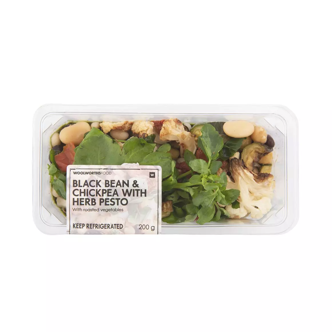 Black Bean & Chickpea with Herb Pesto 200g