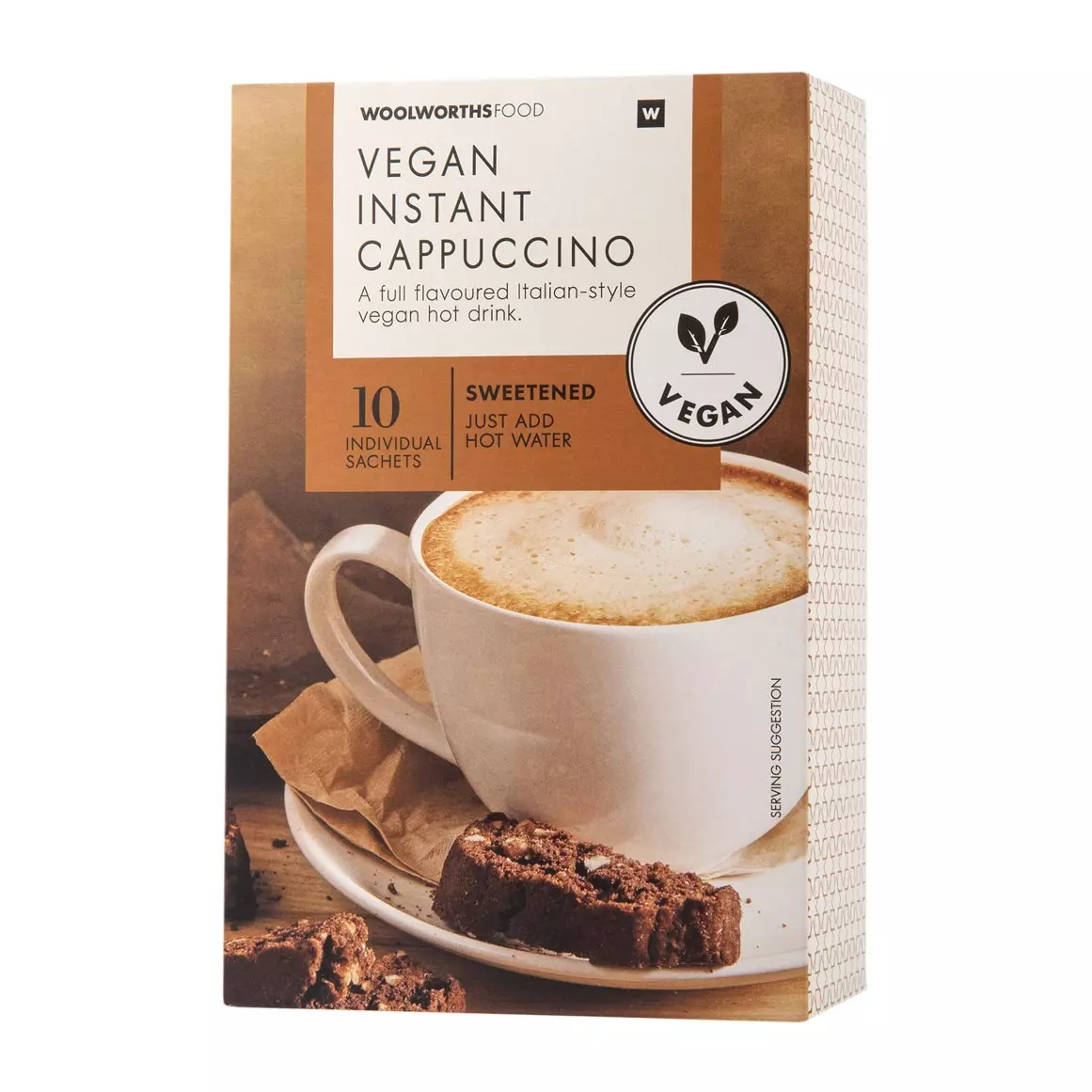 Vegan Instant Cappuccino 10x18g