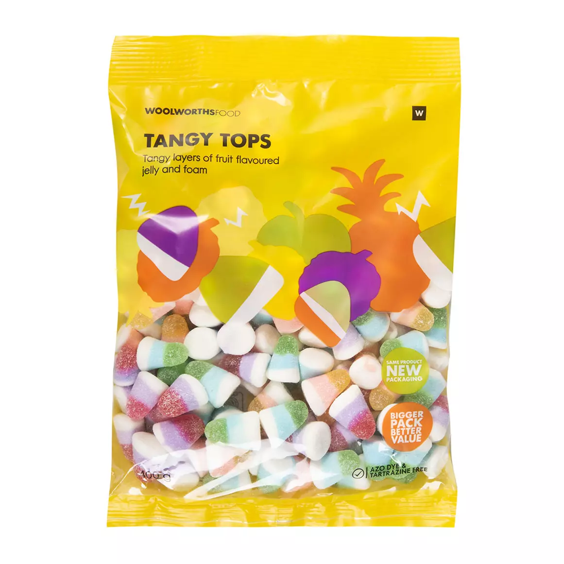 Tangy Tops Bulk 400g