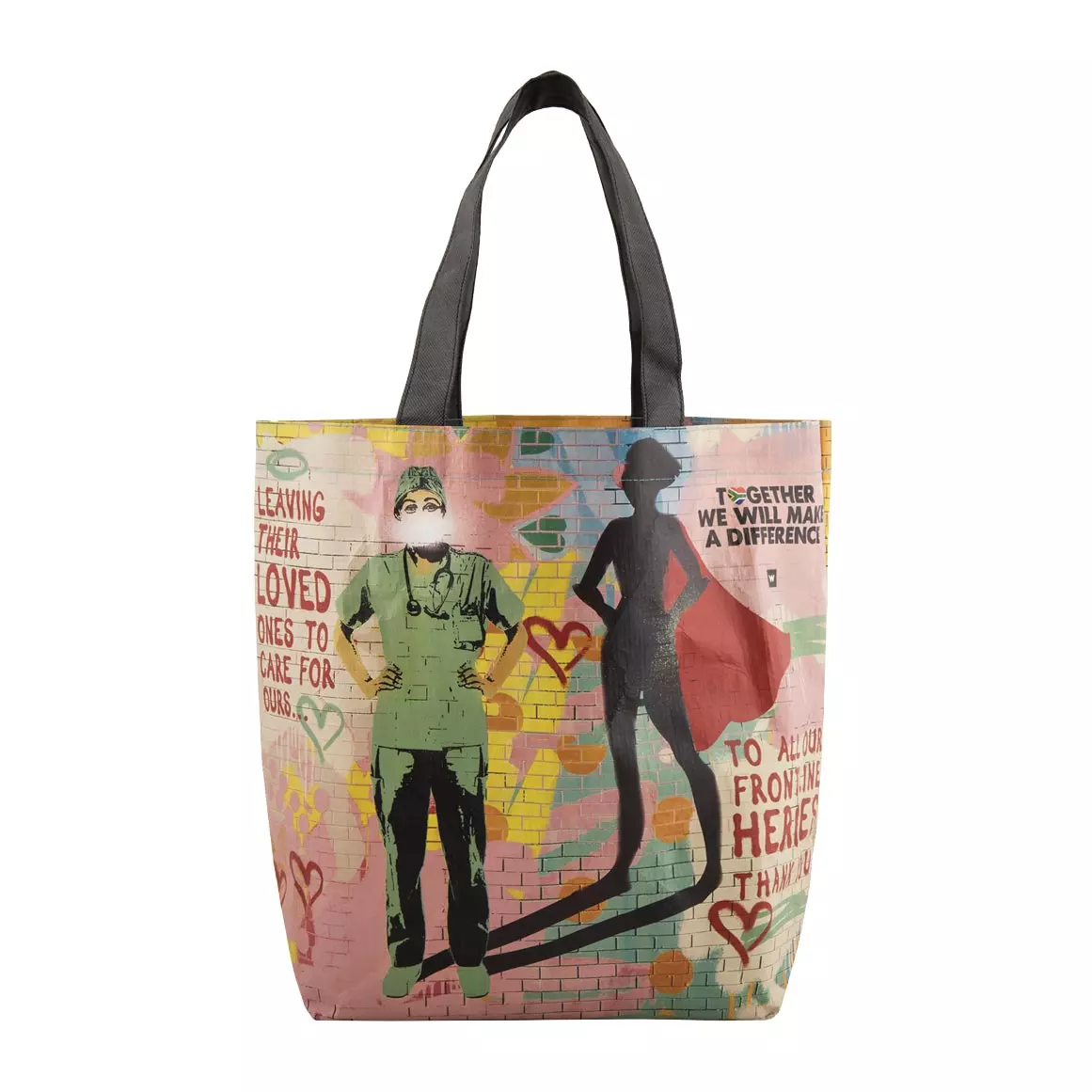 COVID Design Shopper Bag COVID Design Shopper Bag