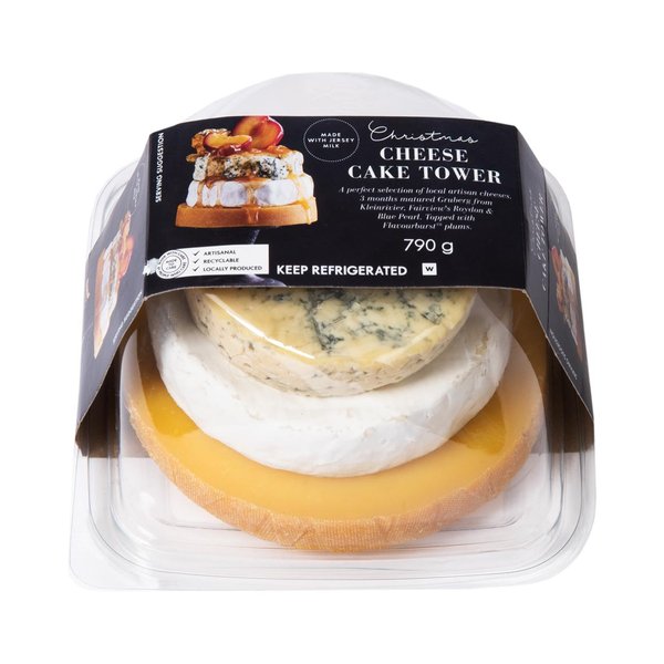 Christmas Cheese Cake Tower 790g Christmas Cheese Cake Tower 790g