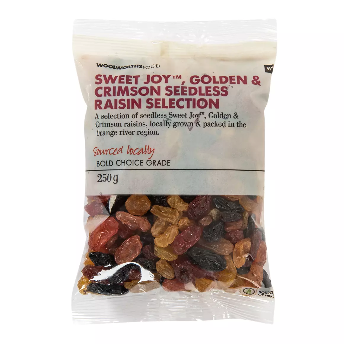 Mixed Seedless Raisin Selection 250g Mixed Seedless Raisin Selection 250g