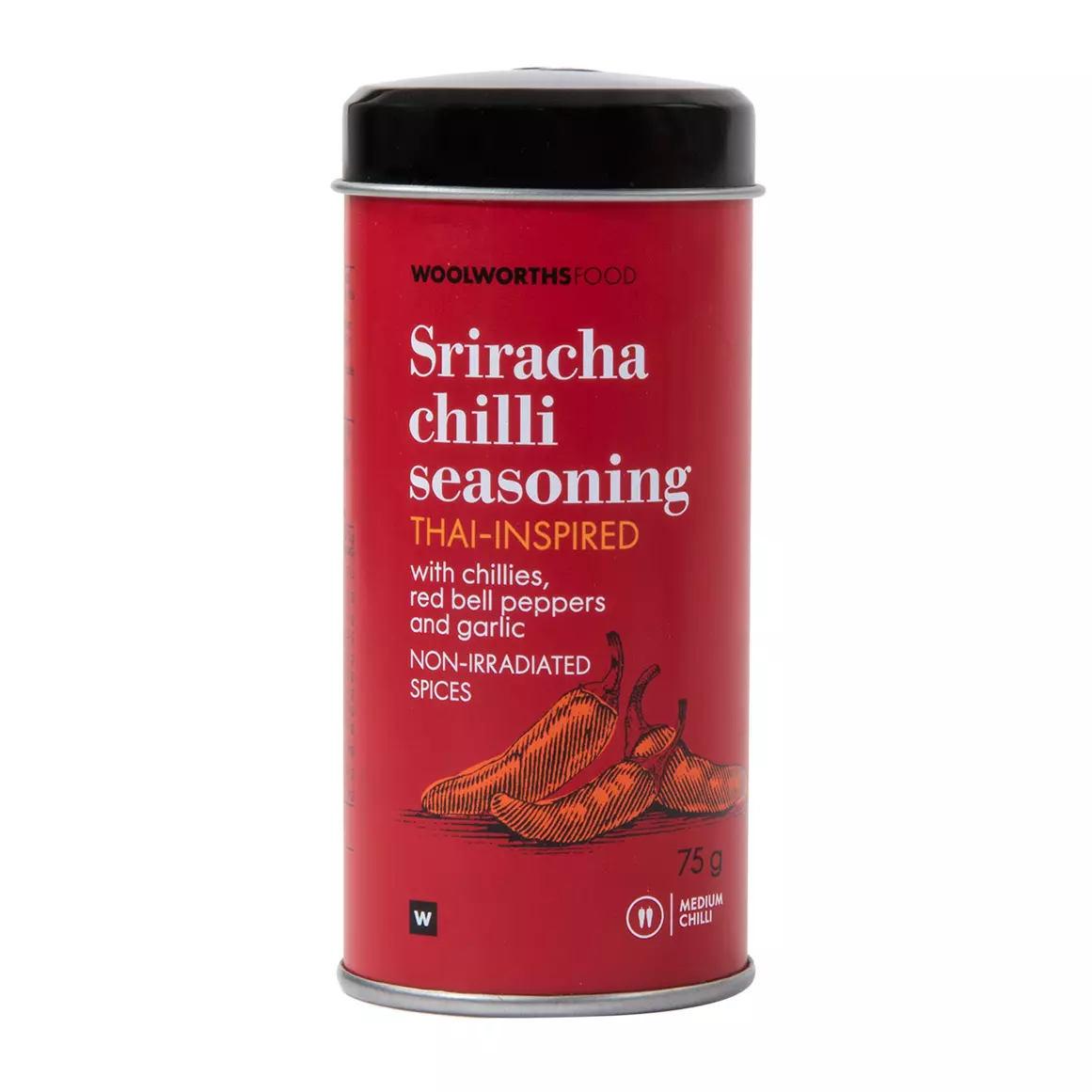 Sriracha Chilli Seasoning in Tin 75g Sriracha Chilli Seasoning in Tin 75g
