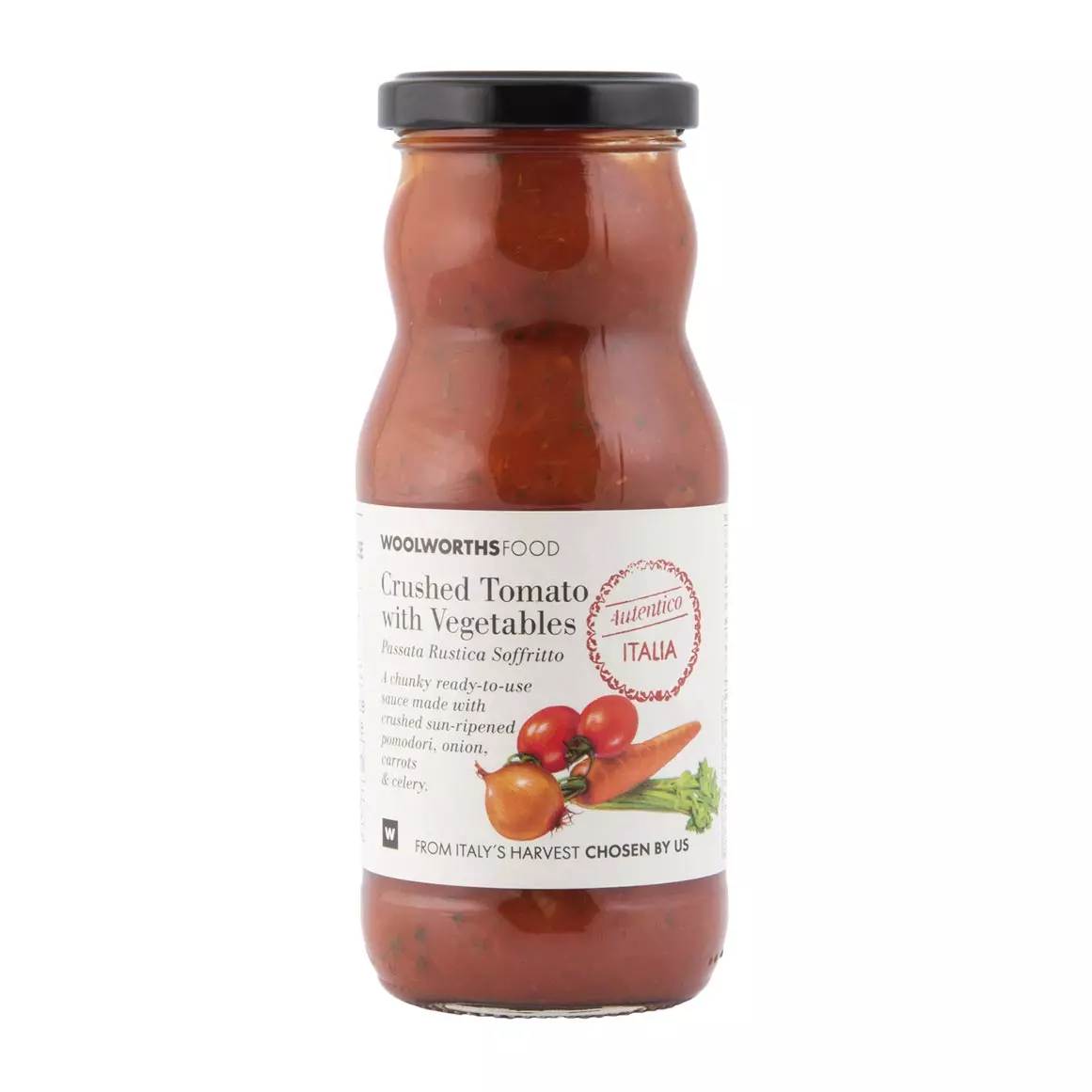Passata Rustica Sofritto or Crushed Tomato with Vegetables 340ml Passata Rustica Sofritto or Crushed Tomato with Vegetables 340ml