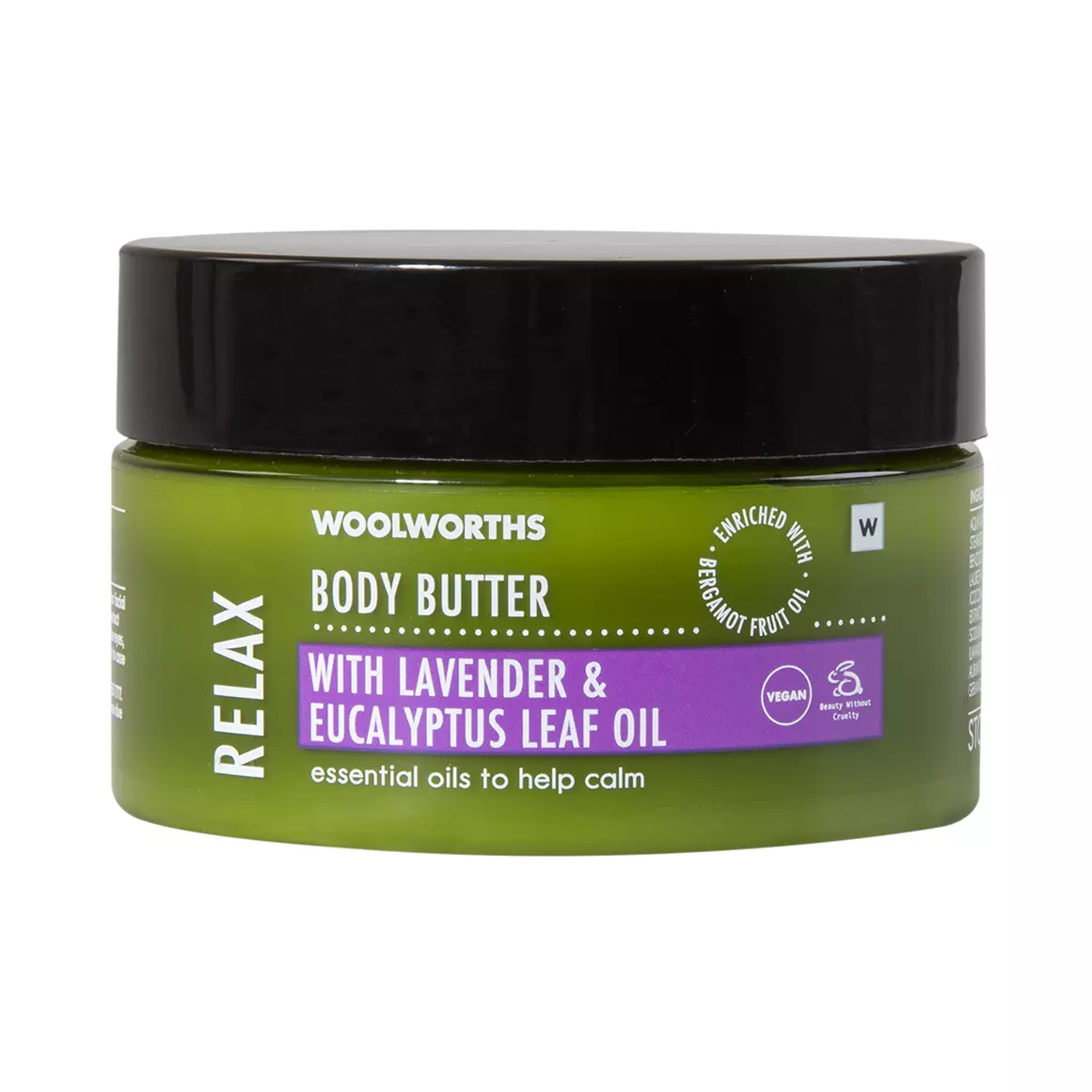 Eucalyptus, Lavender and Bergamot Relax Body Butter 200ml Eucalyptus, Lavender and Bergamot Relax Body Butter 200ml