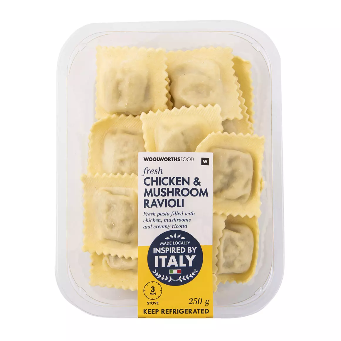Chicken & Mushroom Ravioli 250g Chicken & Mushroom Ravioli 250g