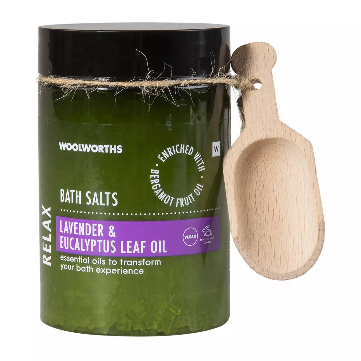 Eucalyptus, Lavender and Bergamot Relax Bath Salts 200g Eucalyptus, Lavender and Bergamot Relax Bath Salts 200g