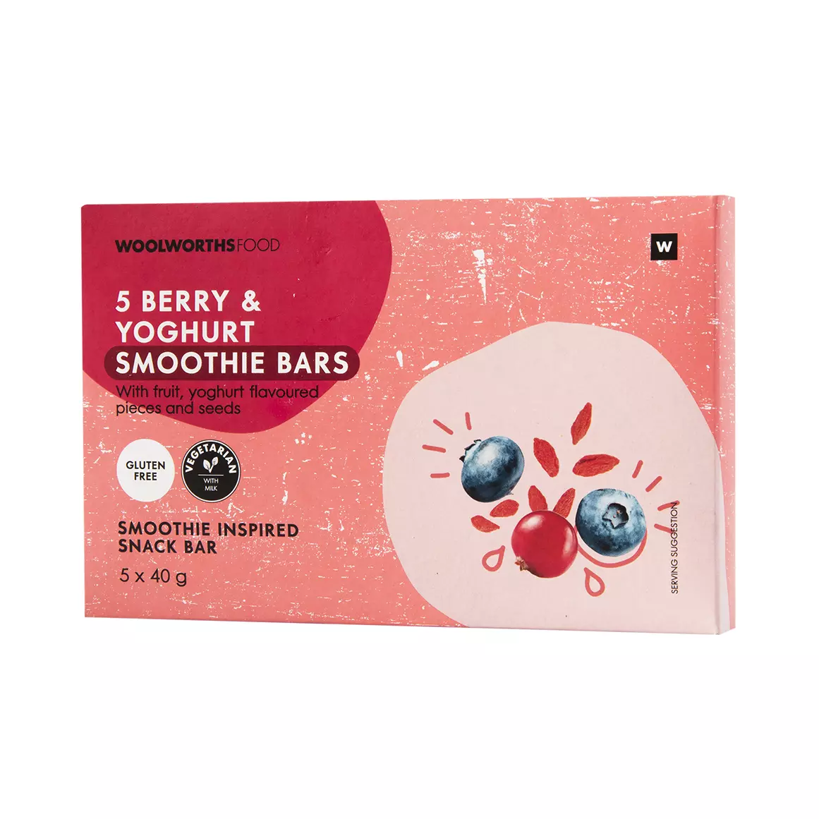 Berry and Yoghurt Smoothie Bar 5x40g Berry and Yoghurt Smoothie Bar 5x40g