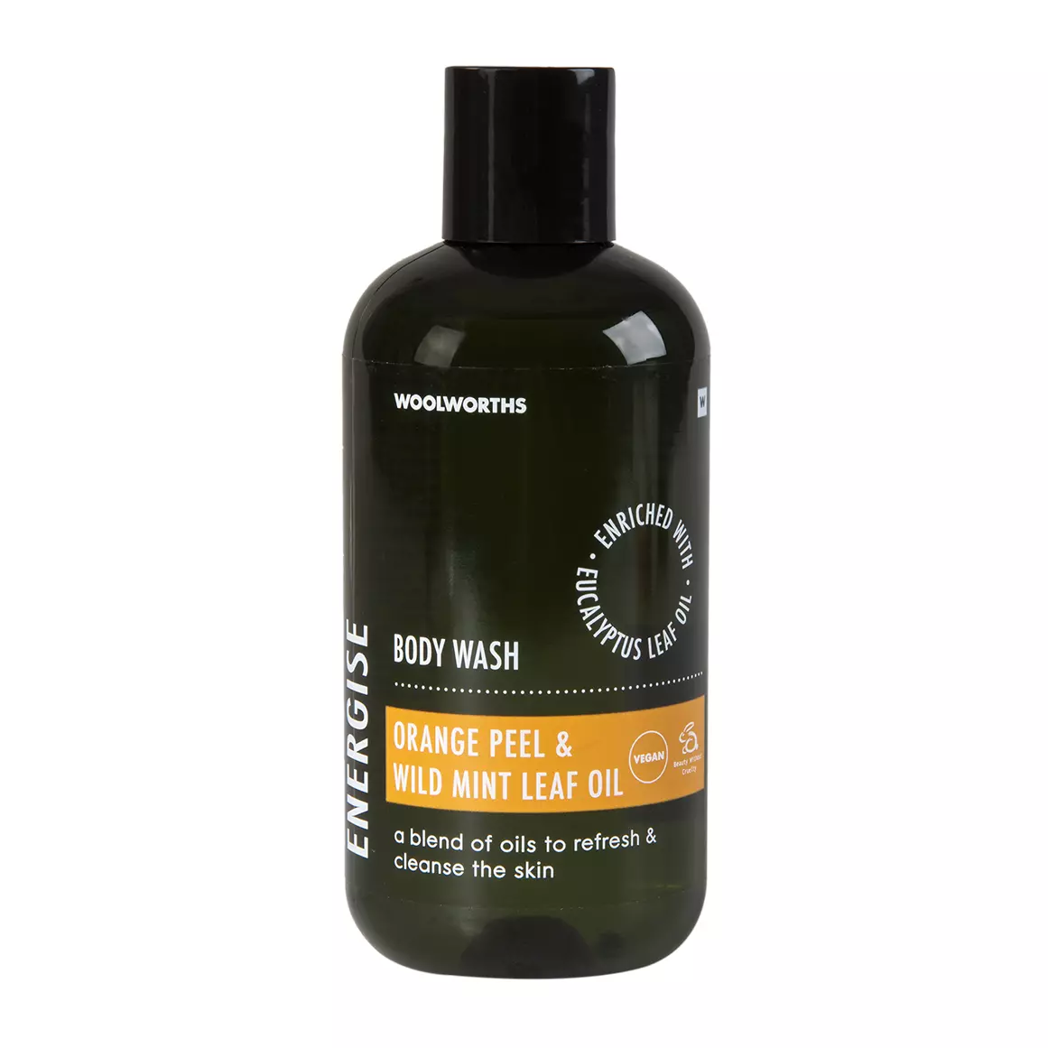 Orange Peel and Wild Mint Leaf Energise Body Wash 250ml
