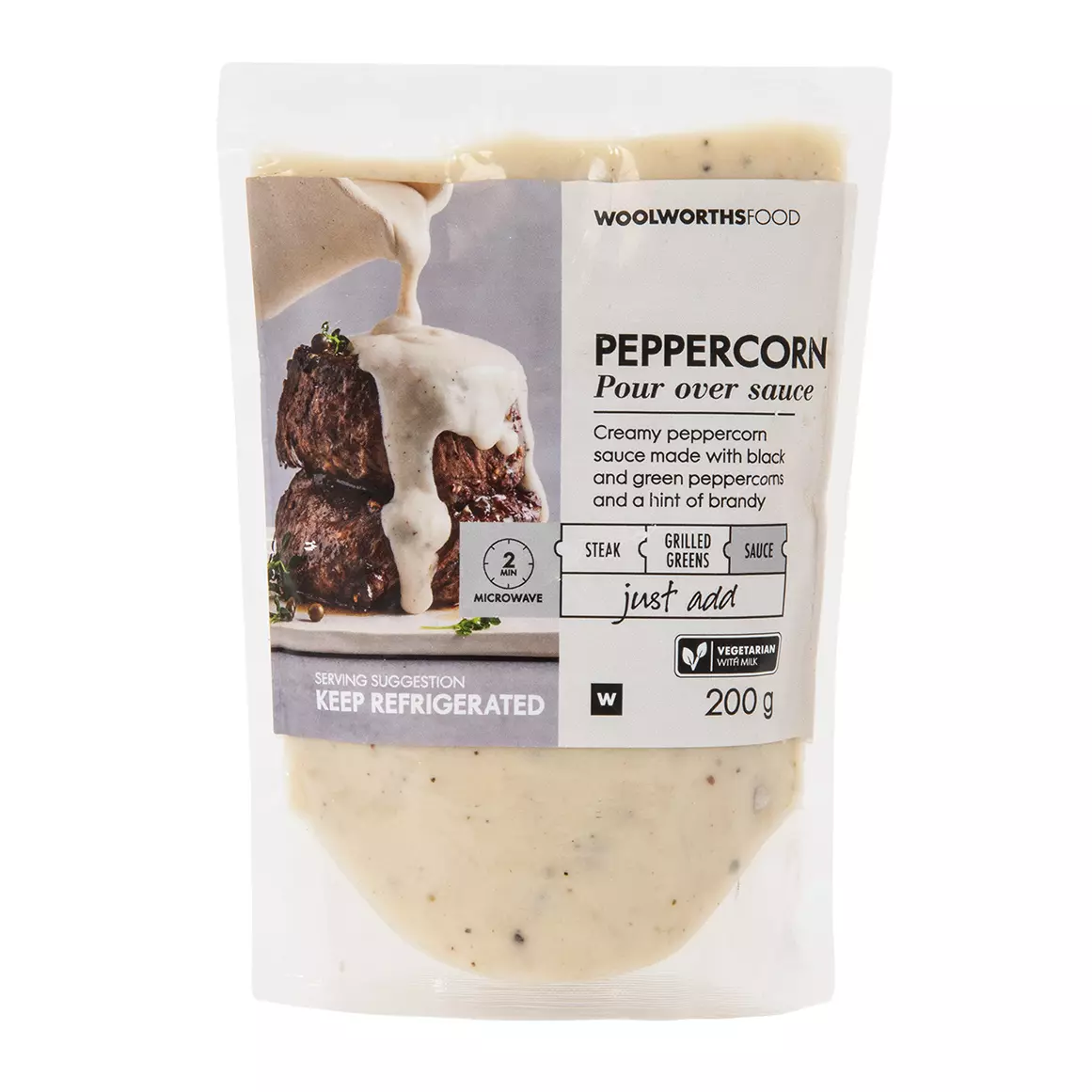 Fresh Peppercorn Pour Over Sauce 200g Fresh Peppercorn Pour Over Sauce 200g