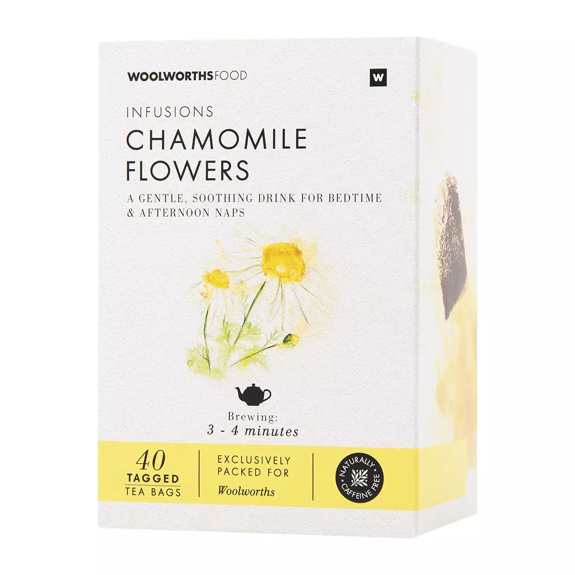 Chamomile Flowers Tagged Tea Bags 40pk Chamomile Flowers Tagged Tea Bags 40pk