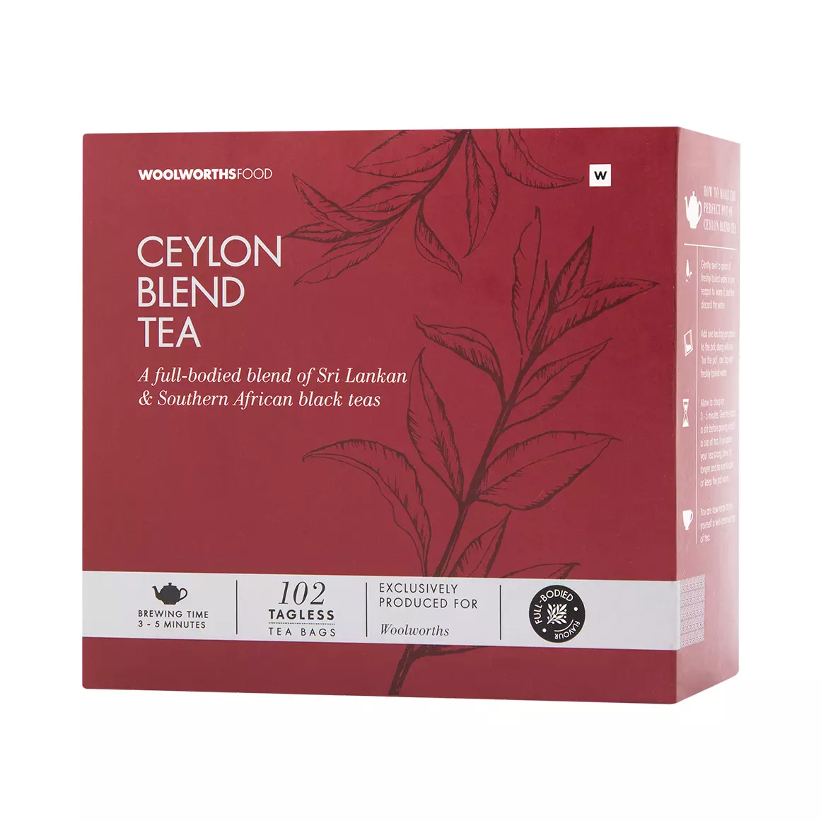 Ceylon Blend TaglessĀ Tea Bags 102pk Ceylon Blend TaglessĀ Tea Bags 102pk