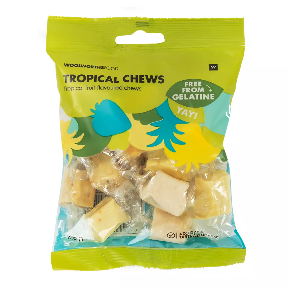 Tropical Fruit Chews 125g Tropical Fruit Chews 125g