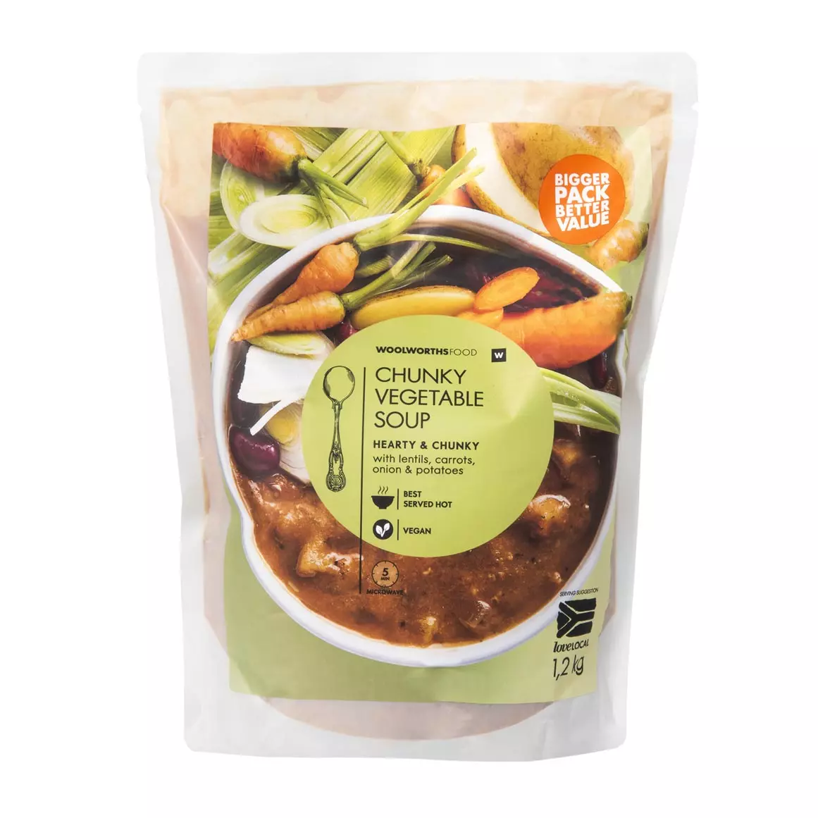 Chunky Vegetable Soup 1.2kg Chunky Vegetable Soup 1.2kg