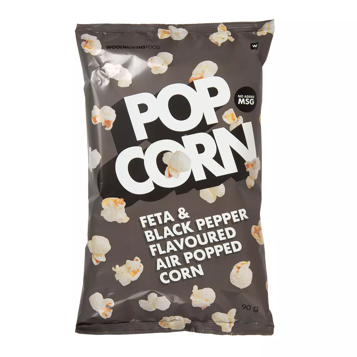 Feta and Black Pepper Flavoured Air Popped Corn 90g Feta and Black Pepper Flavoured Air Popped Corn 90g