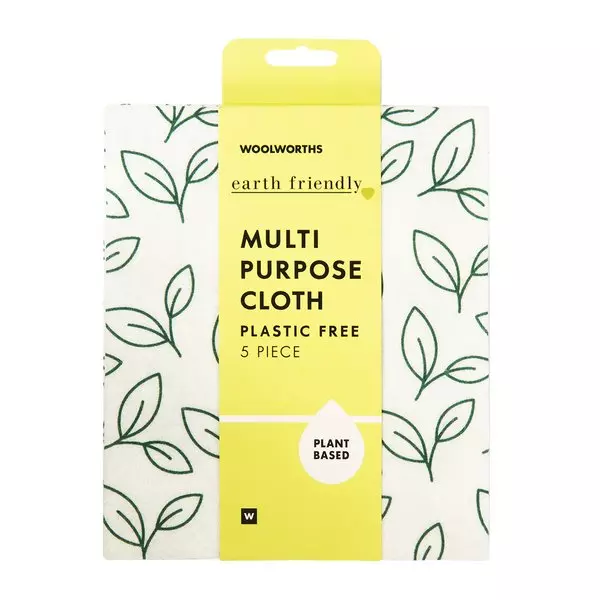 Earth Friendly Multipurpose Plastic Free Cloth 5 pcs Earth Friendly Multipurpose Plastic Free Cloth 5 pcs