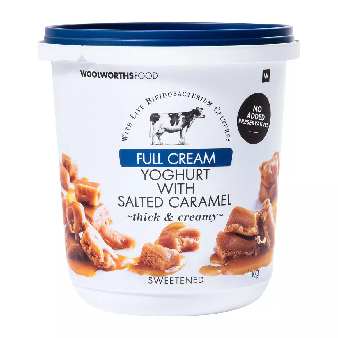 Full Cream Yoghurt with Salted Caramel 1kg