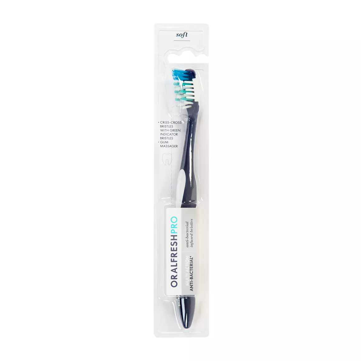 OralFreshPro Multi Action Anti-Bacterial Soft Toothbrush OralFreshPro Multi Action Anti-Bacterial Soft Toothbrush