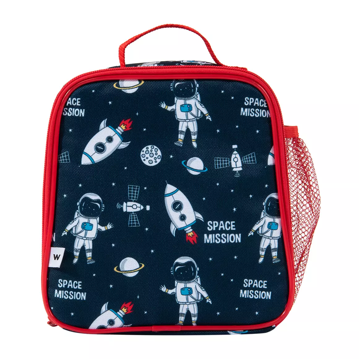 Space Design Kids Lunch Cooler Bag