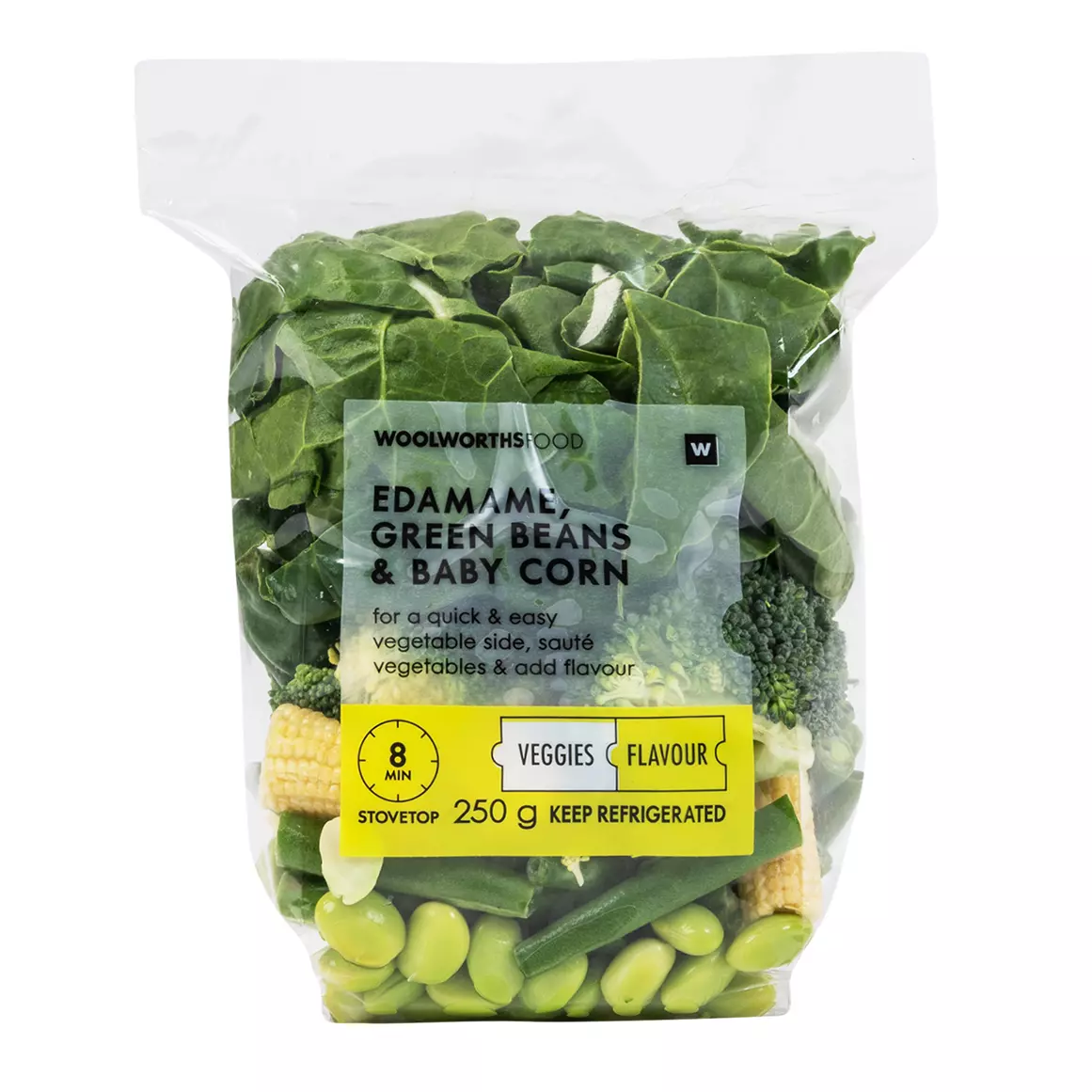 Edamame, Green Beans and Baby Corn 250g Edamame, Green Beans and Baby Corn 250g