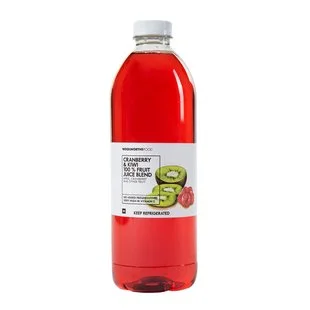 100% Cranberry and Kiwi Fruit Juice Blend 1.5L 100% Cranberry and Kiwi Fruit Juice Blend 1.5L